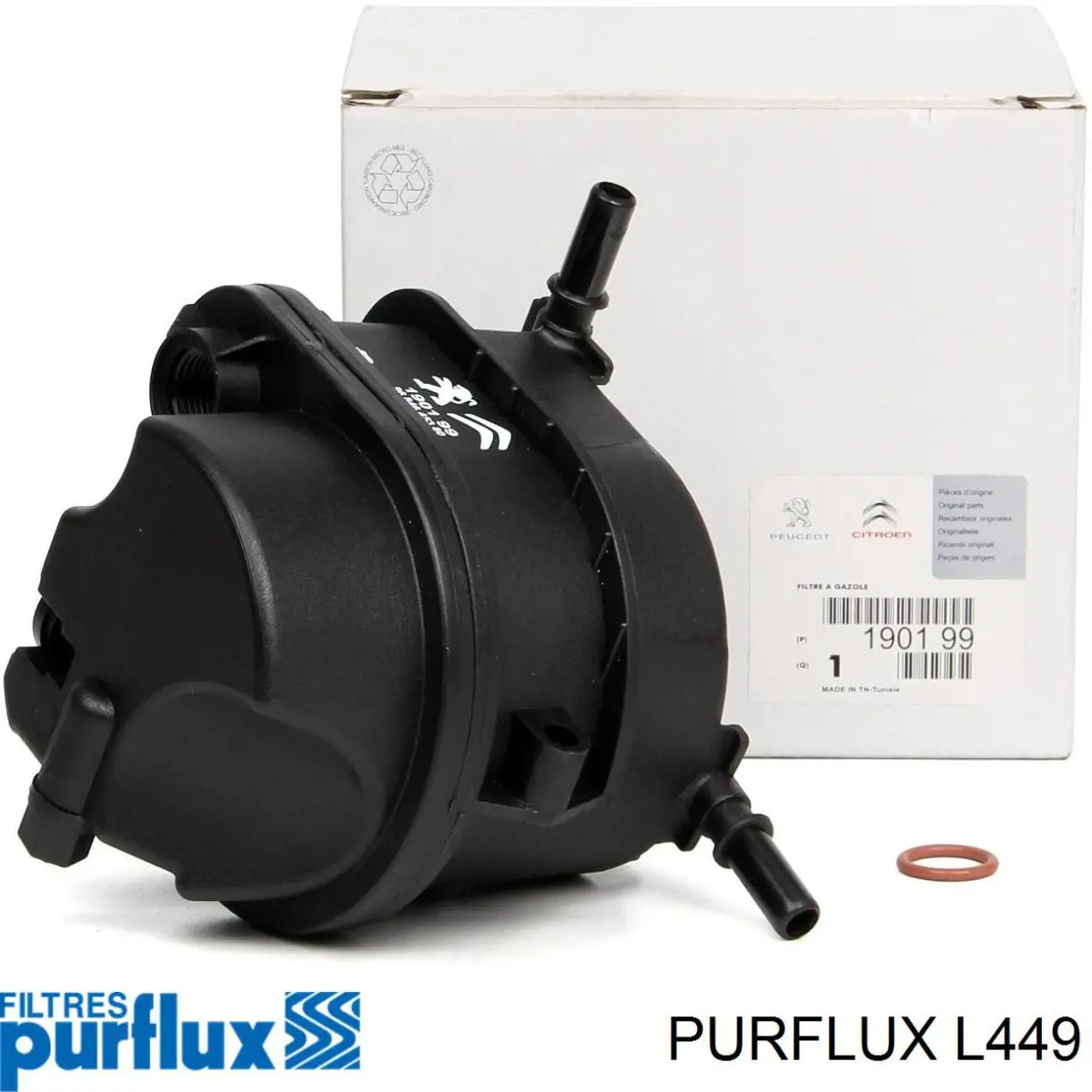 L449 Purflux Фільтр масла