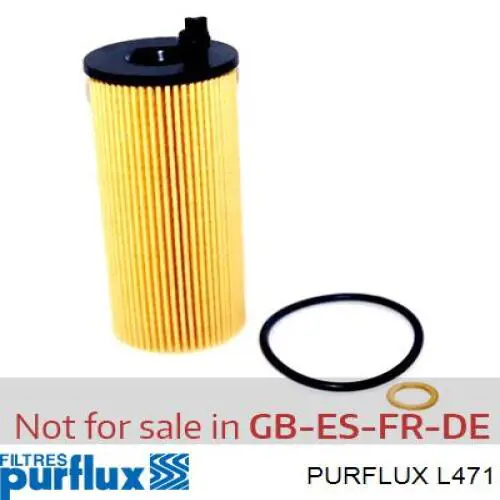 Масляний фільтр L471 Purflux