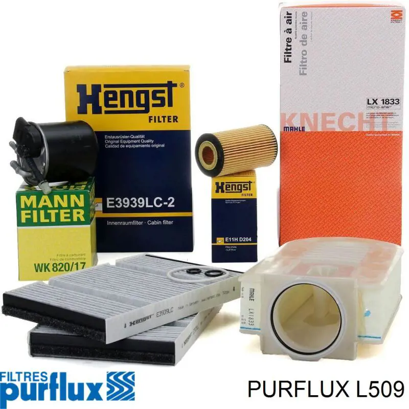 Купити L509 Purflux Фільтр очищення масла відцентровий