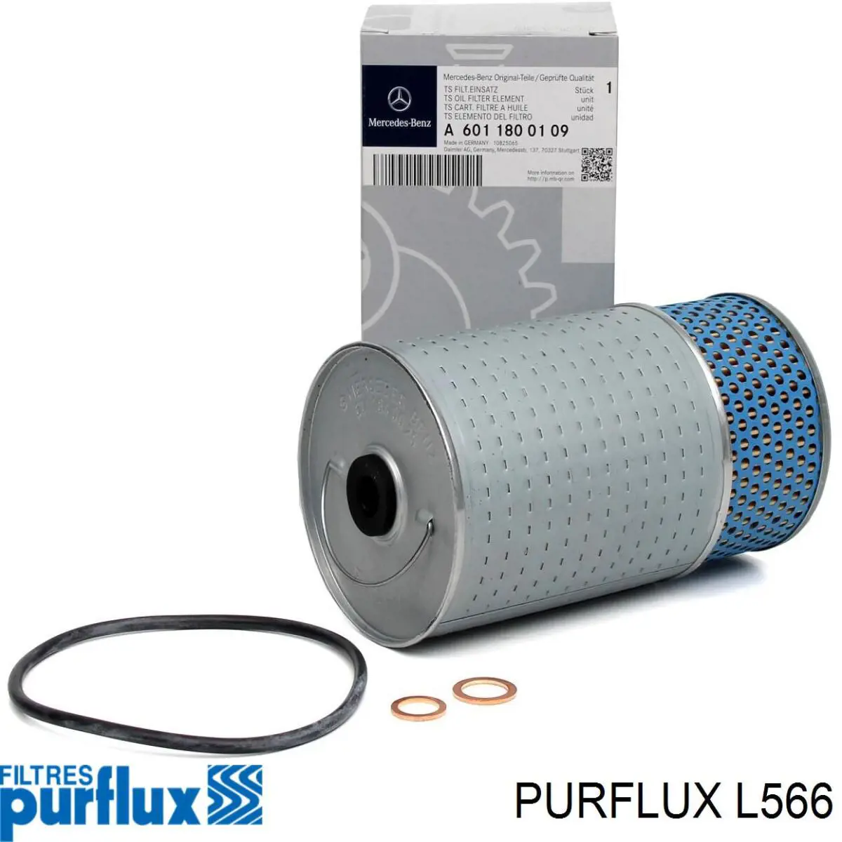 Купити L566 Purflux Фільтр очищення масла відцентровий