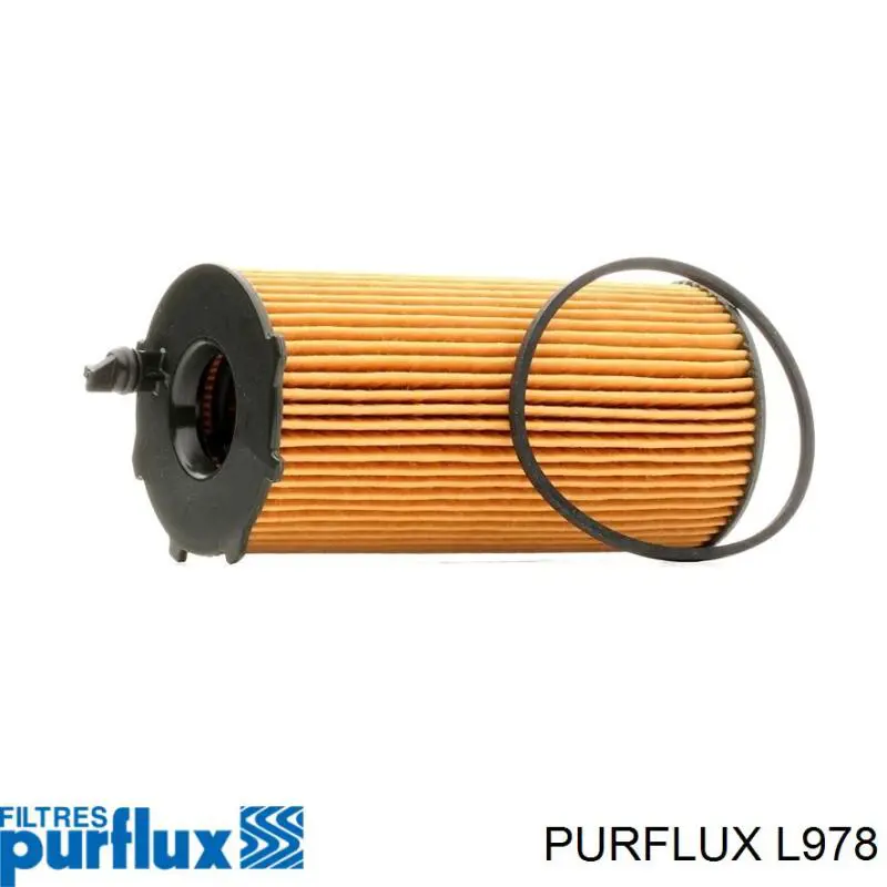 Масляний фільтр двигуна Purflux L978 ціна, від 5.61 USD