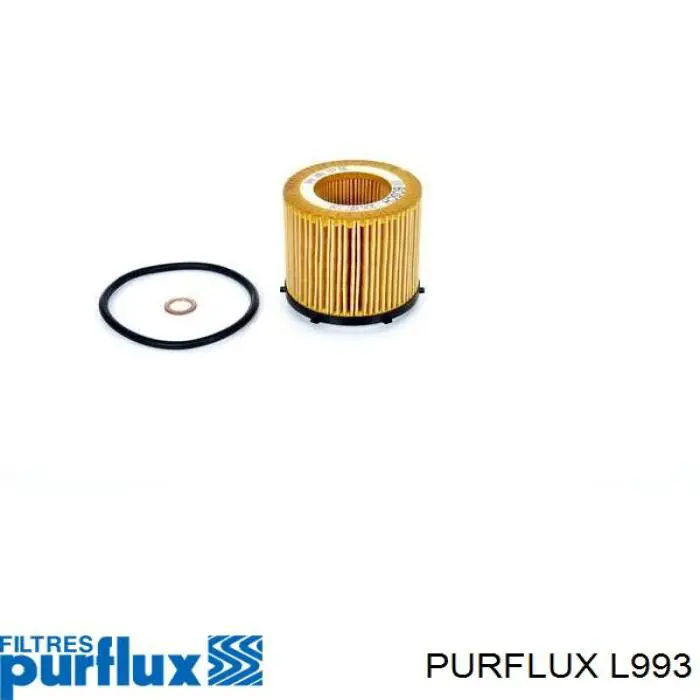 Масляний фільтр двигуна Purflux L993 ціна, від 12.48 USD