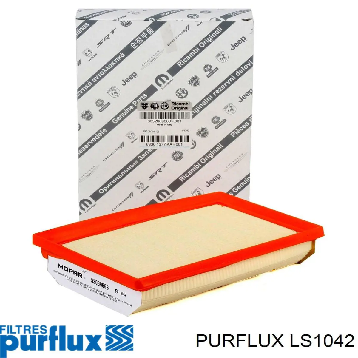 LS1042 Purflux Фільтр масла