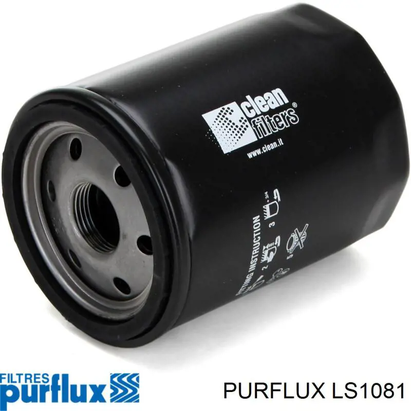 Масляний фільтр двигуна Purflux LS1081 ціна, від 7.54 USD
