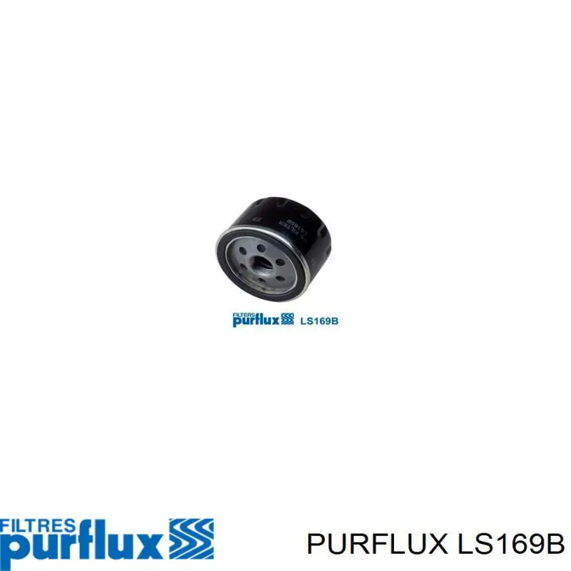 Масляний фільтр двигуна Purflux LS169B ціна, від 7.50 USD