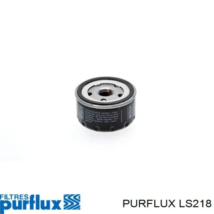 Масляний фільтр двигуна Purflux LS218 ціна, від 4.51 USD