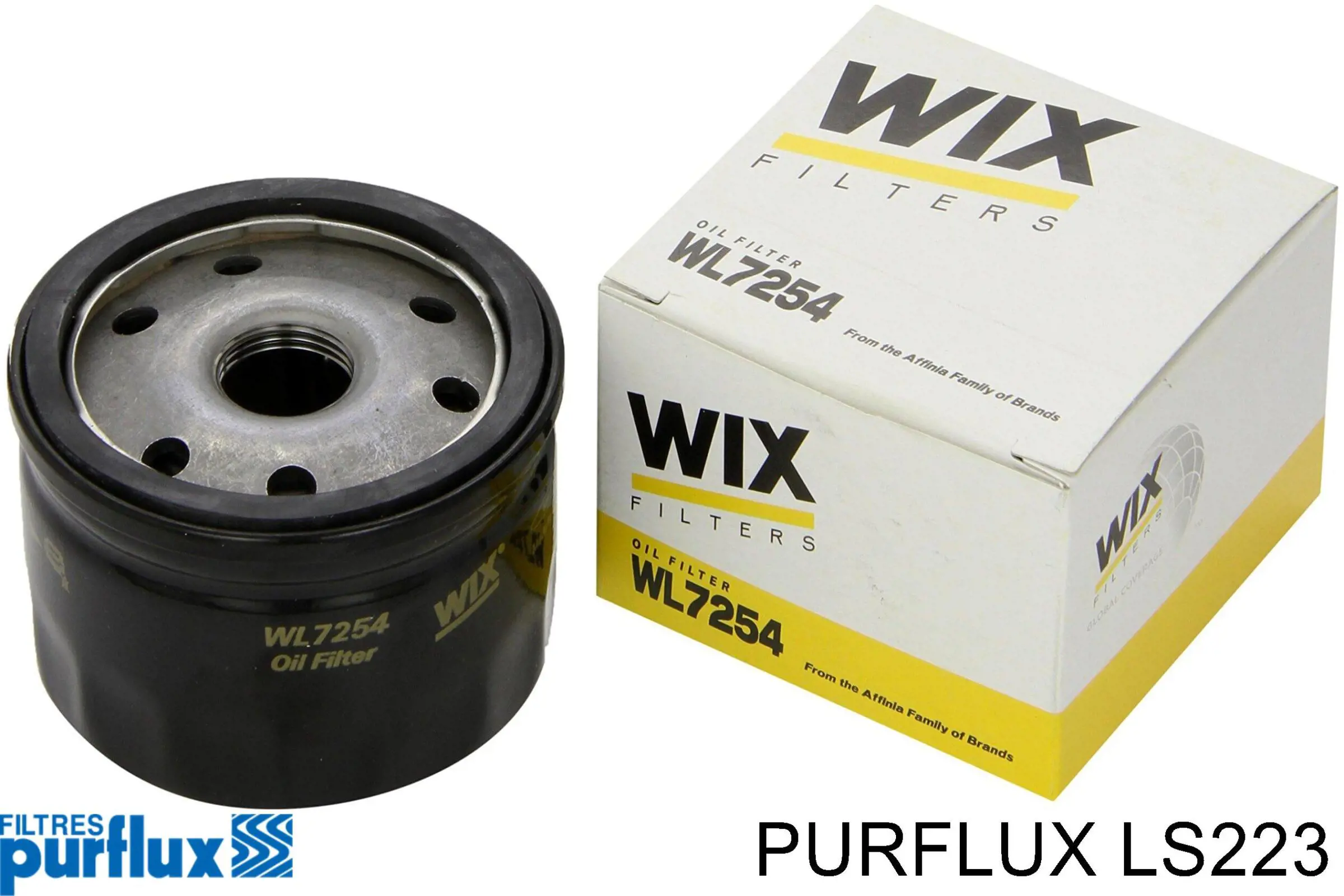 Масляний фільтр двигуна Purflux LS223 ціна, від 4.22 USD