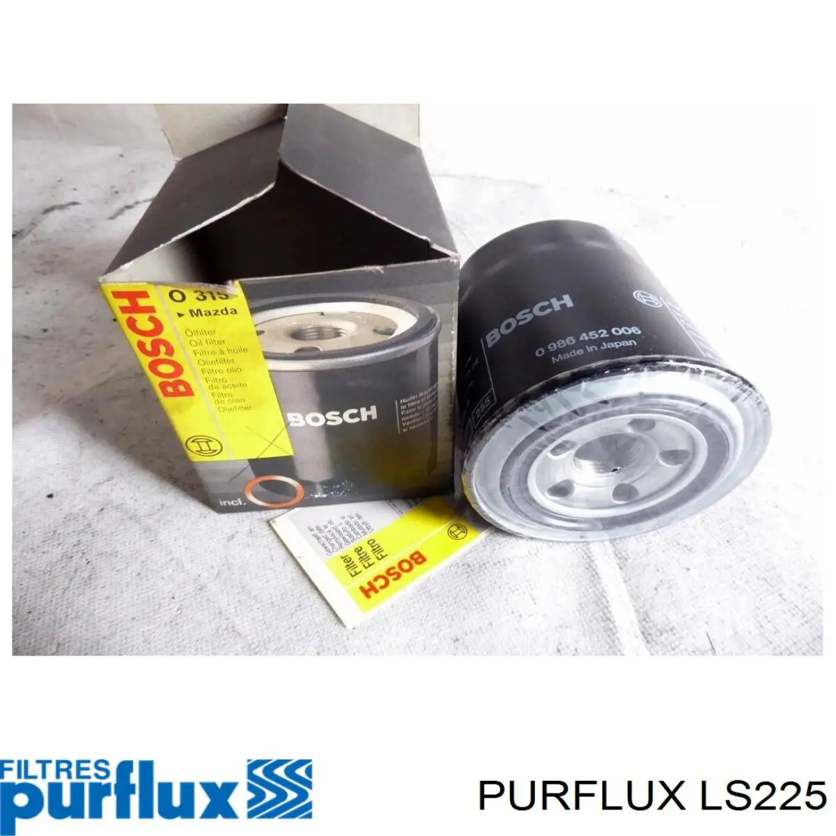 Масляний фільтр LS225 Purflux