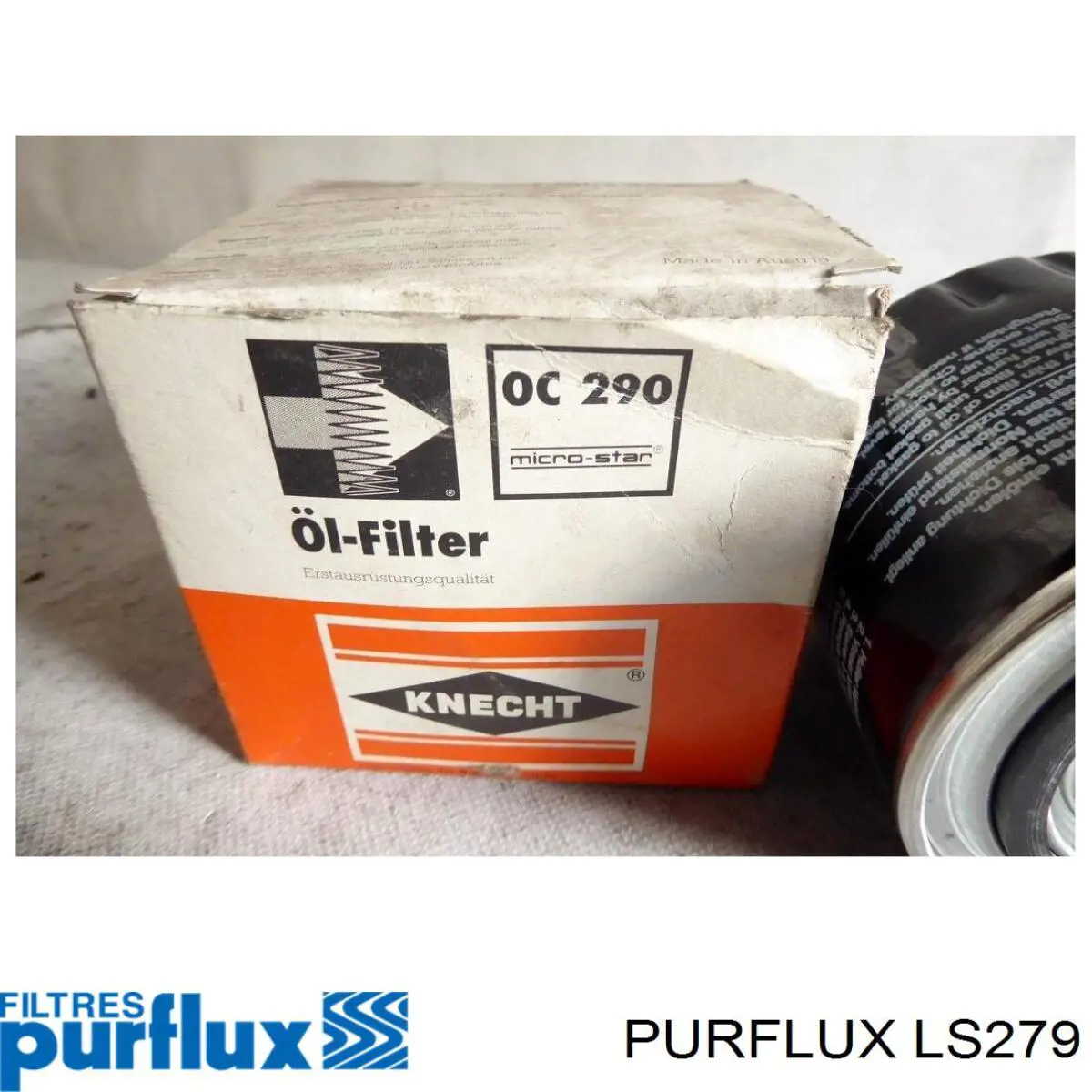 Масляний фільтр двигуна Purflux LS279 ціна, від 10.32 USD