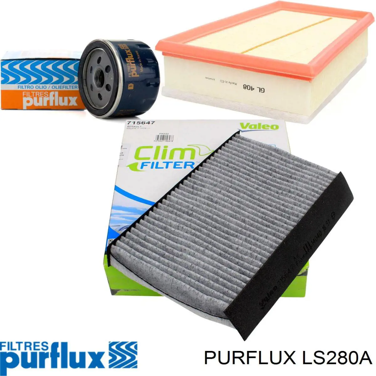 Масляний фільтр LS280A Purflux