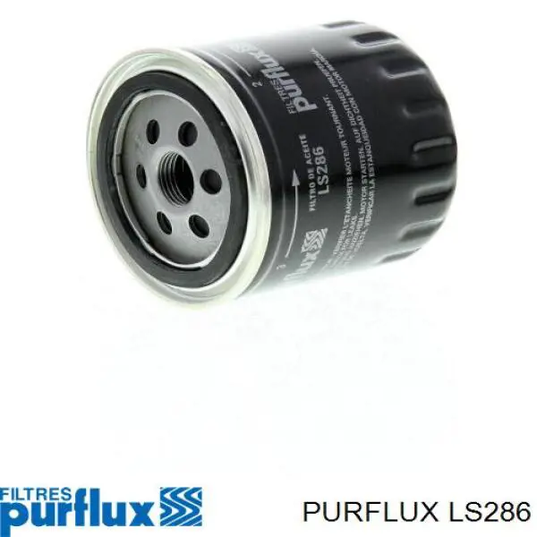 Масляний фільтр двигуна Purflux LS286 ціна, від 7.37 USD