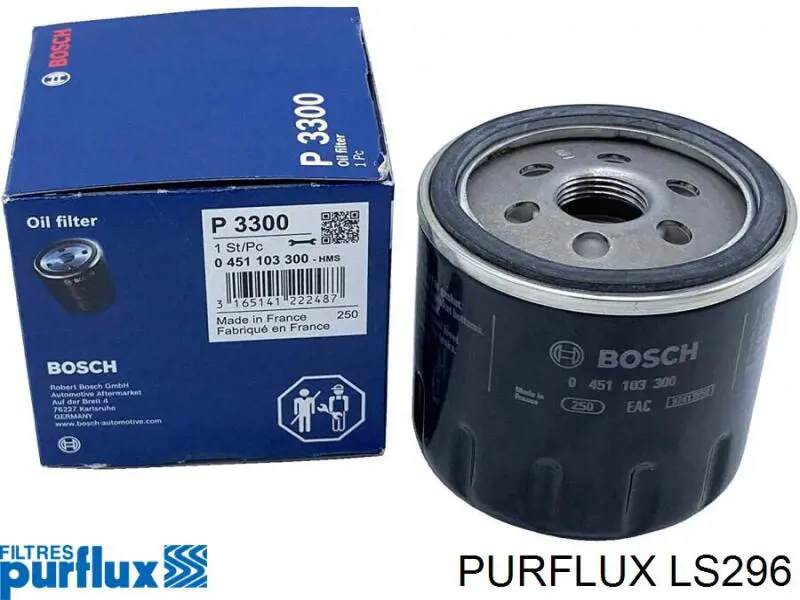 Купити LS296 Purflux Фільтр очищення масла відцентровий
