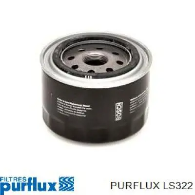 LS322 Purflux фільтр масляний
