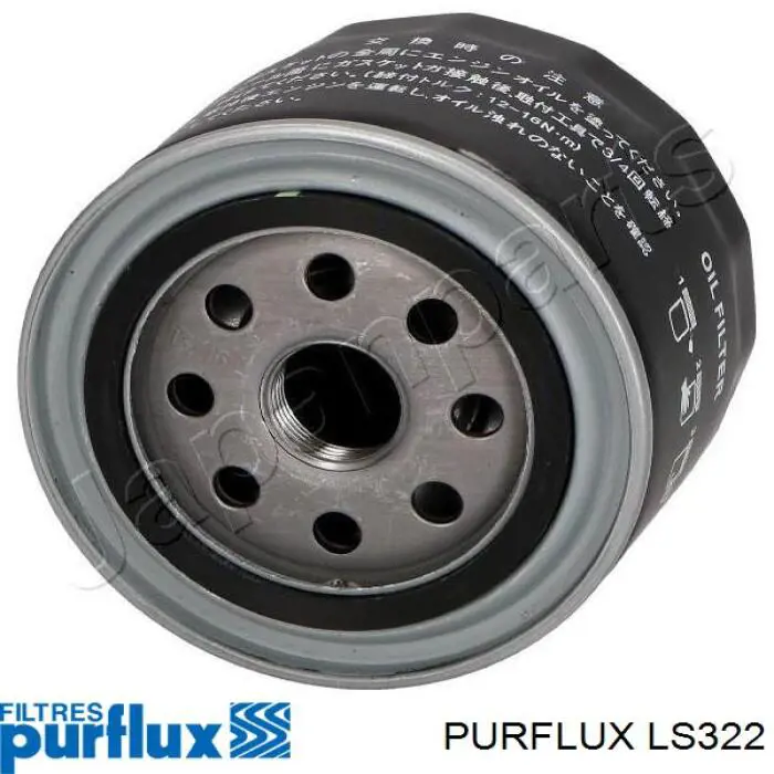 Масляний фільтр двигуна Purflux LS322 ціна, від 7.86 USD