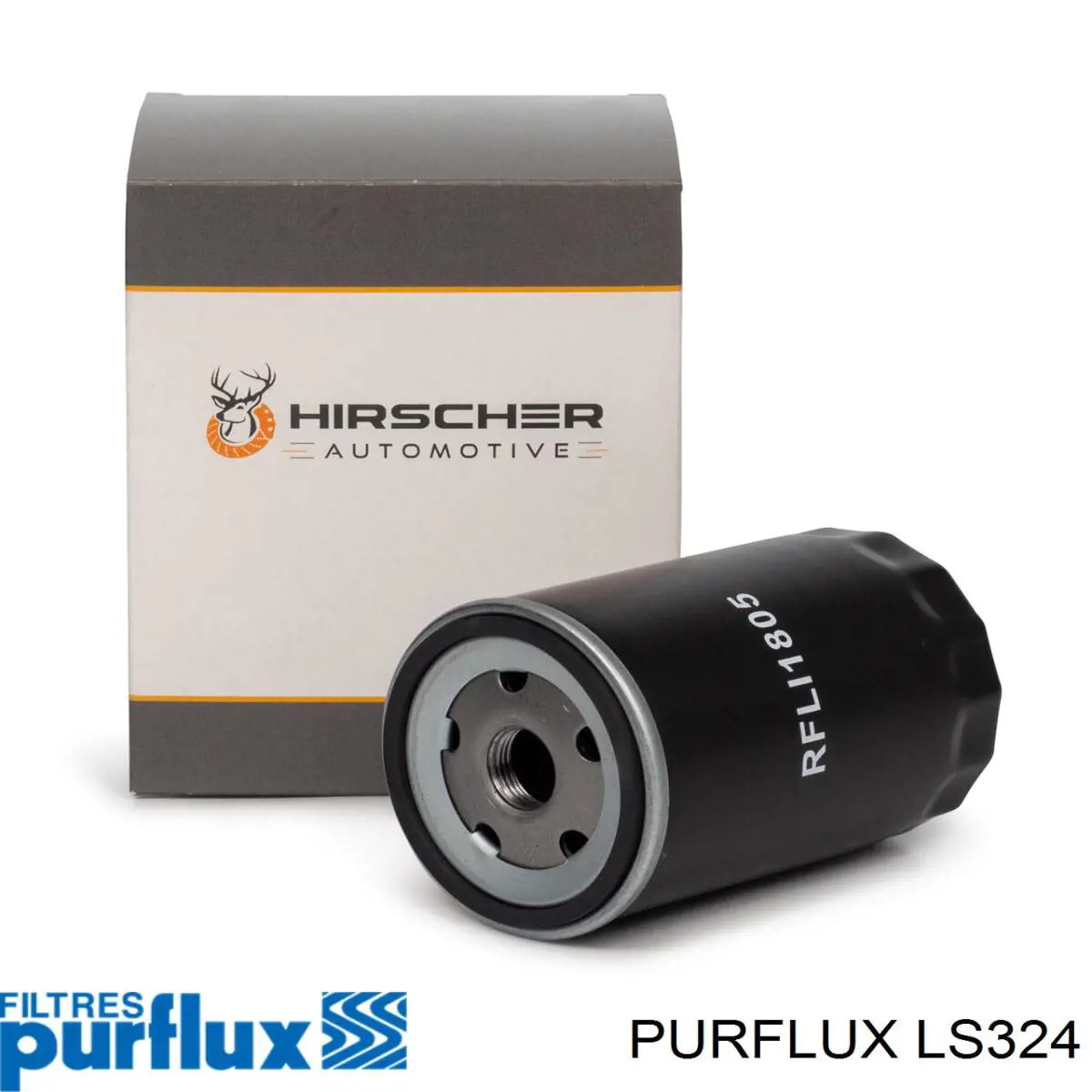 Масляний фільтр двигуна Purflux LS324 ціна, від 7.48 USD