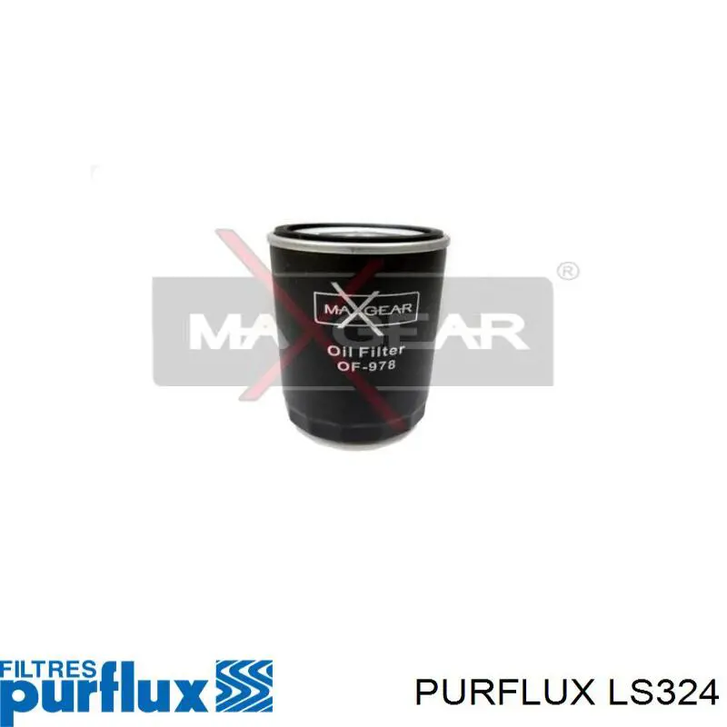 Купити LS324 Purflux Фільтр очищення масла відцентровий