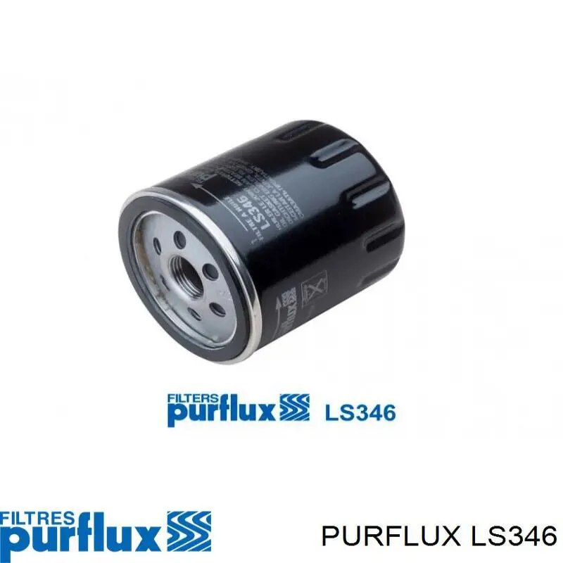 LS346 Purflux Фільтр масла