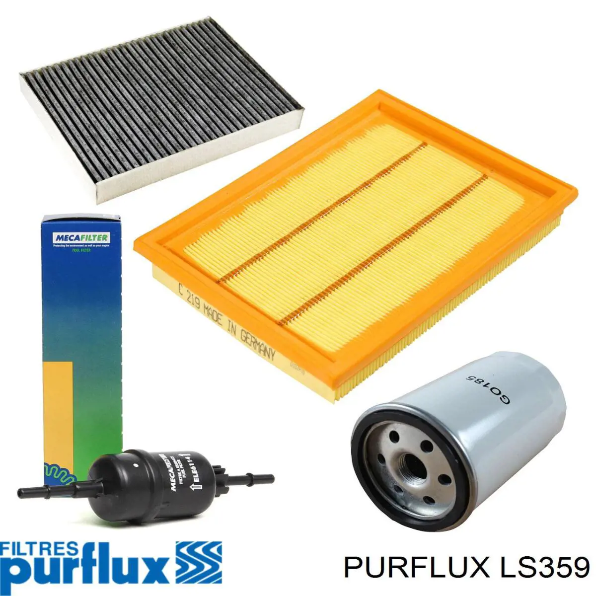 LS359 Purflux Фільтр масла