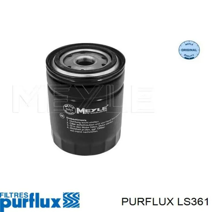 Масляний фільтр LS361 Purflux