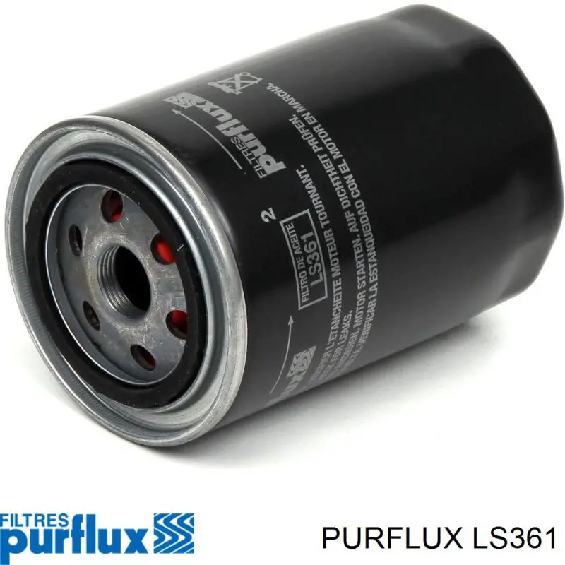 LS361 Purflux фільтр масляний