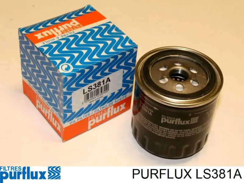 Масляний фільтр двигуна Purflux LS381A ціна, від 8.63 USD