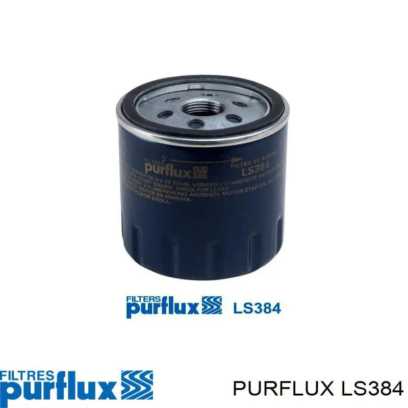 LS384 Purflux фільтр масляний