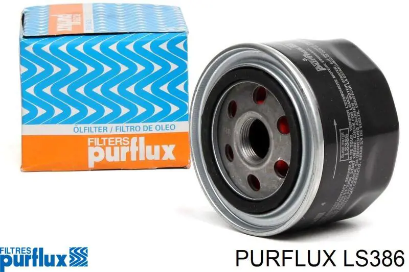 LS386 Purflux фільтр масляний