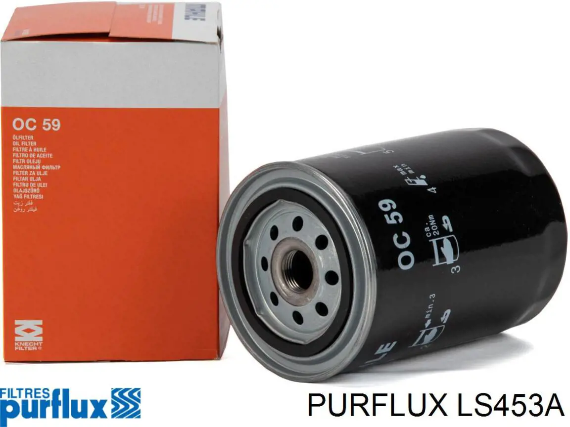Масляний фільтр LS453A Purflux