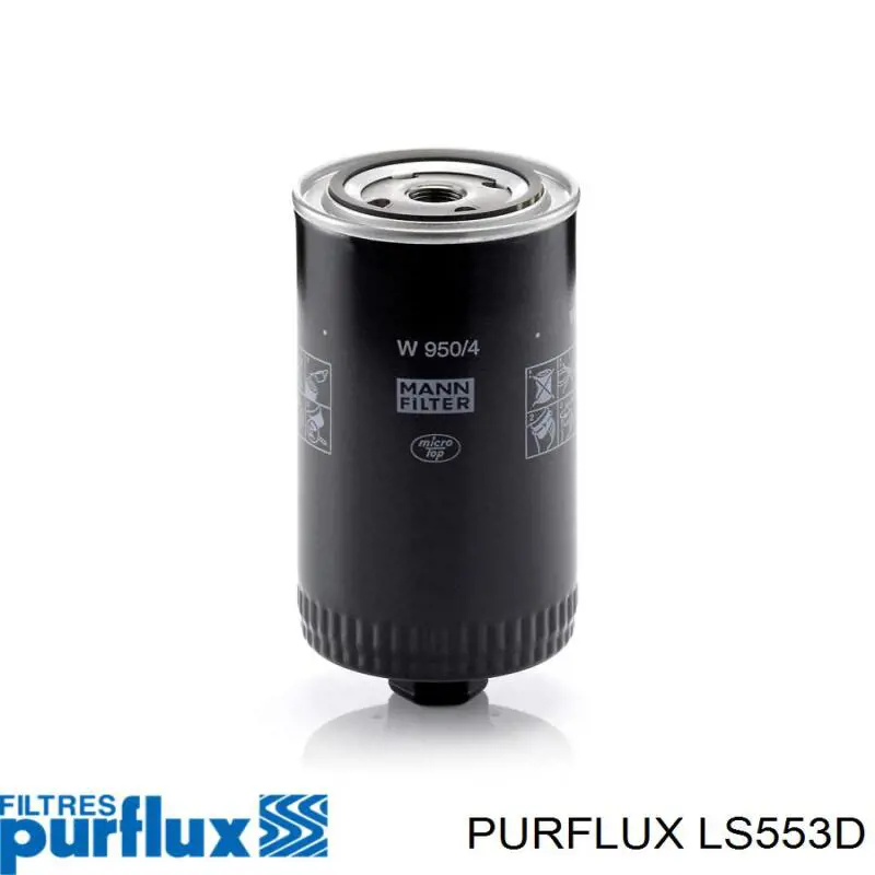 Купити LS553D Purflux Фільтр очищення масла відцентровий