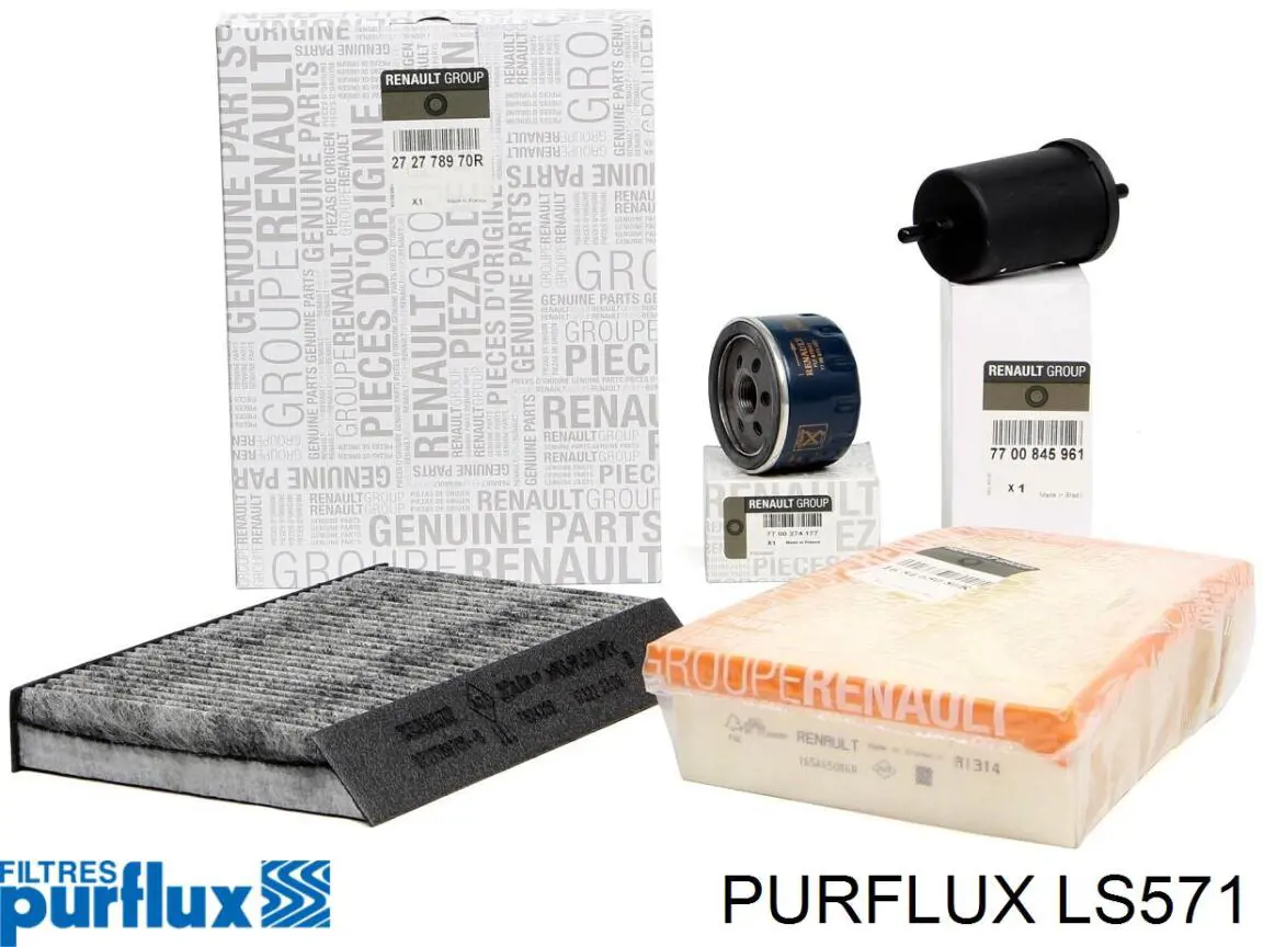 Фільтр масляний Purflux LS571