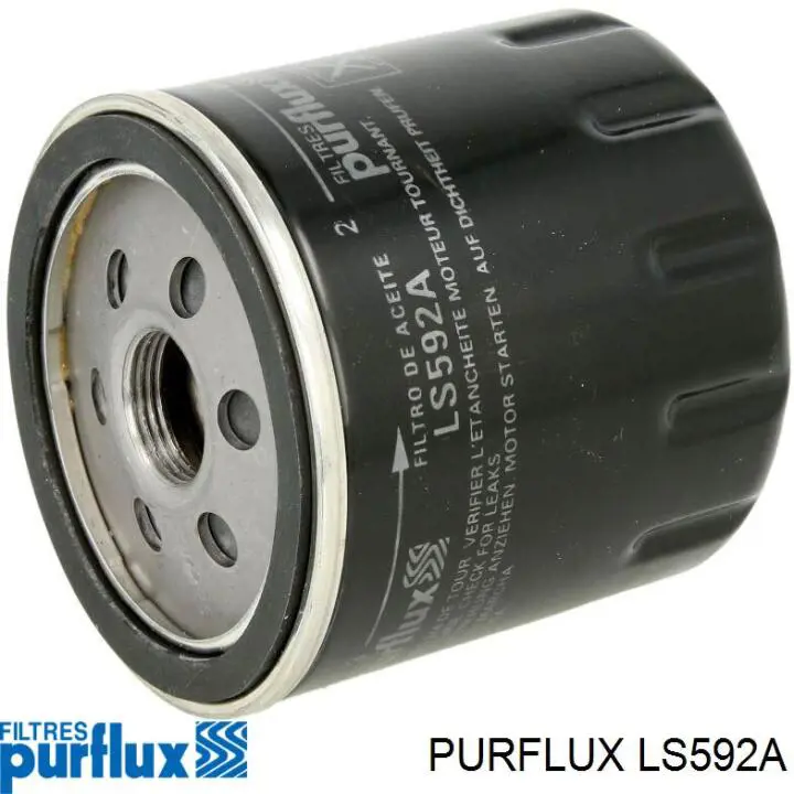 LS592A Purflux фільтр масляний