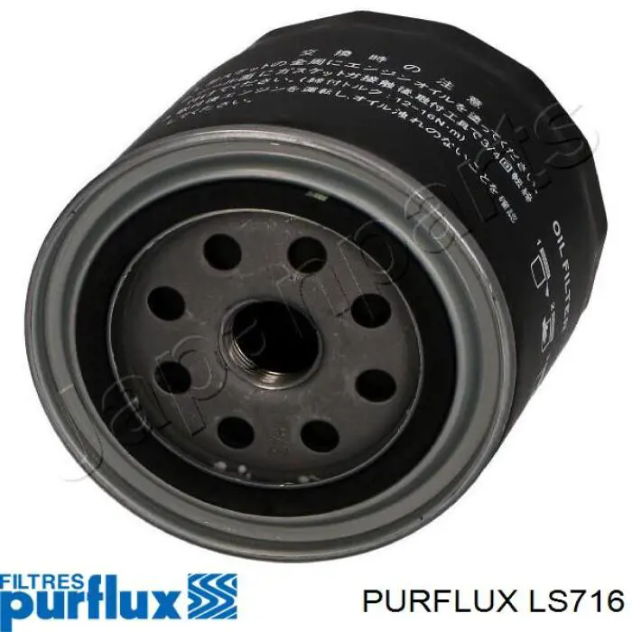 Масляний фільтр двигуна Purflux LS716 ціна, від 6.26 USD