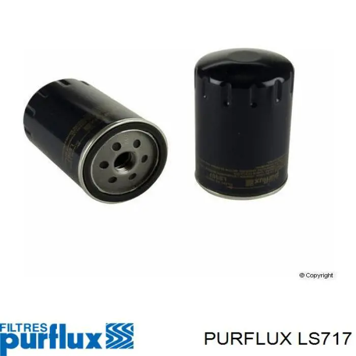Масляний фільтр двигуна Purflux LS717 ціна, від 5.67 USD