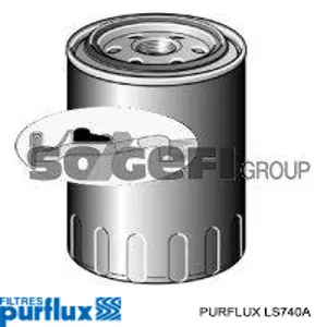 Масляний фільтр двигуна Purflux LS740A ціна, від 11.94 USD