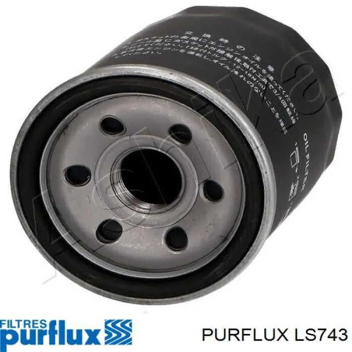LS743 Purflux фільтр масляний