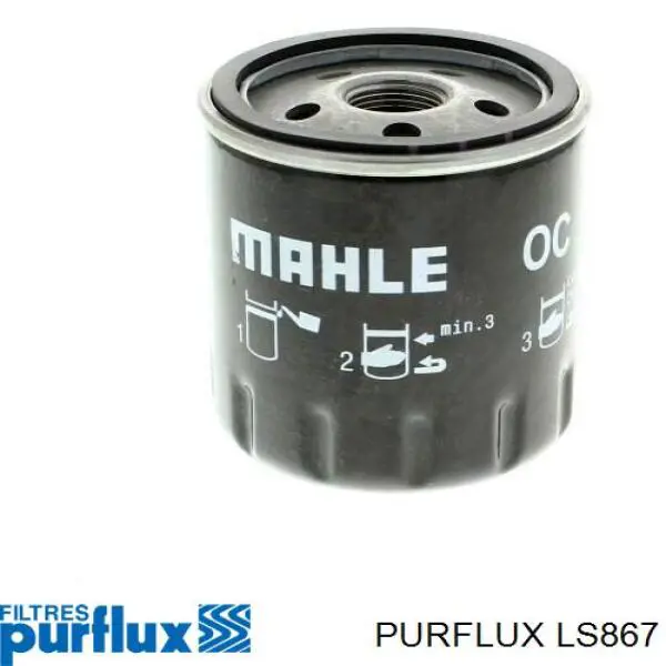 Масляний фільтр LS867 Purflux