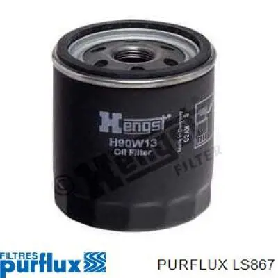 Масляний фільтр двигуна Purflux LS867 ціна, від 5.12 USD