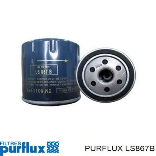 LS867B Purflux фільтр масляний