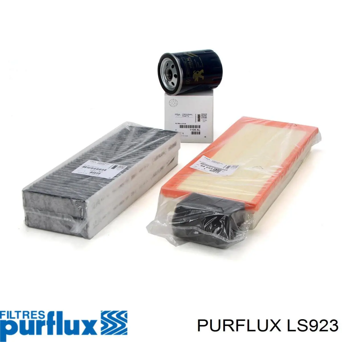 Масляний фільтр двигуна Purflux LS923 ціна, від 5.31 USD