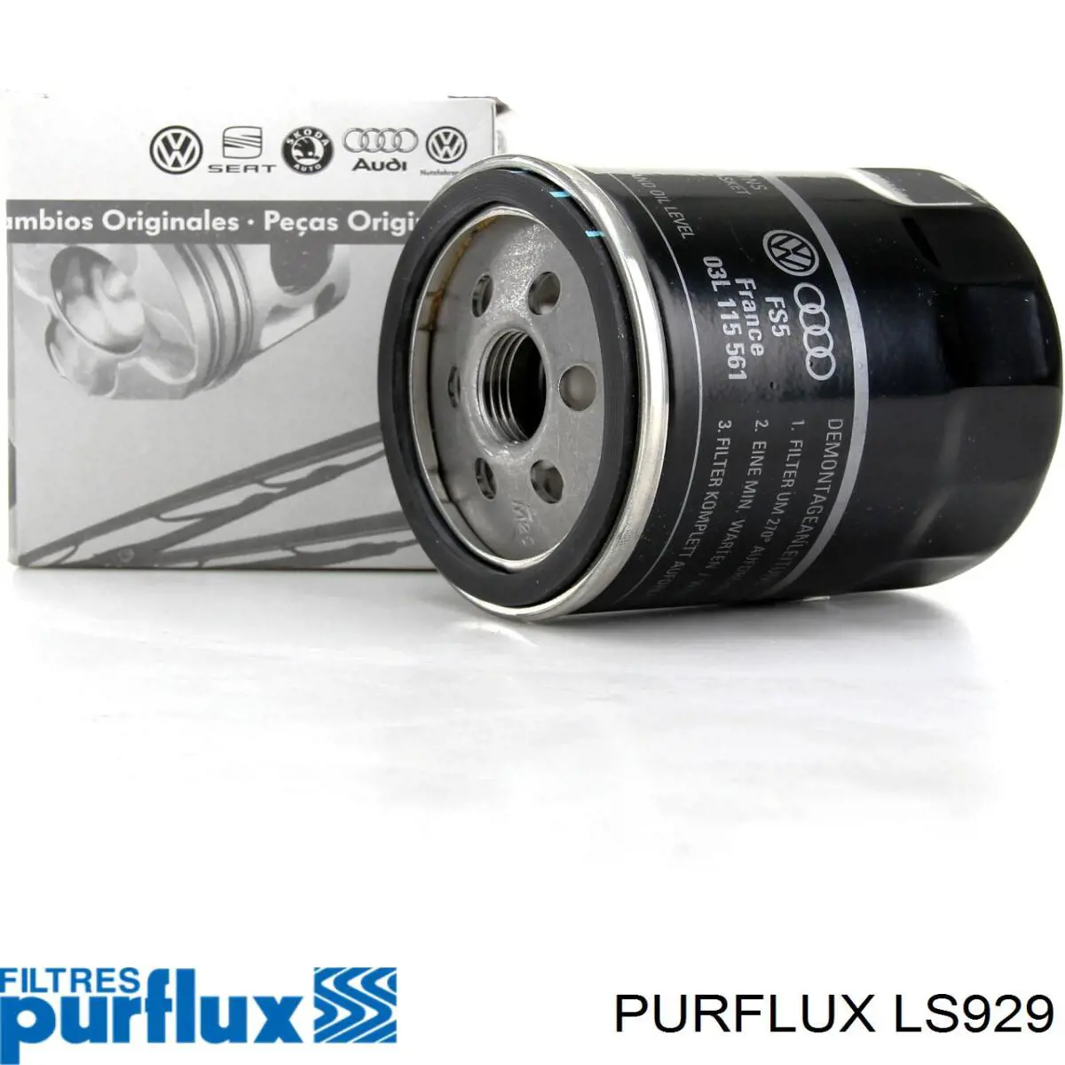Масляний фільтр LS929 Purflux