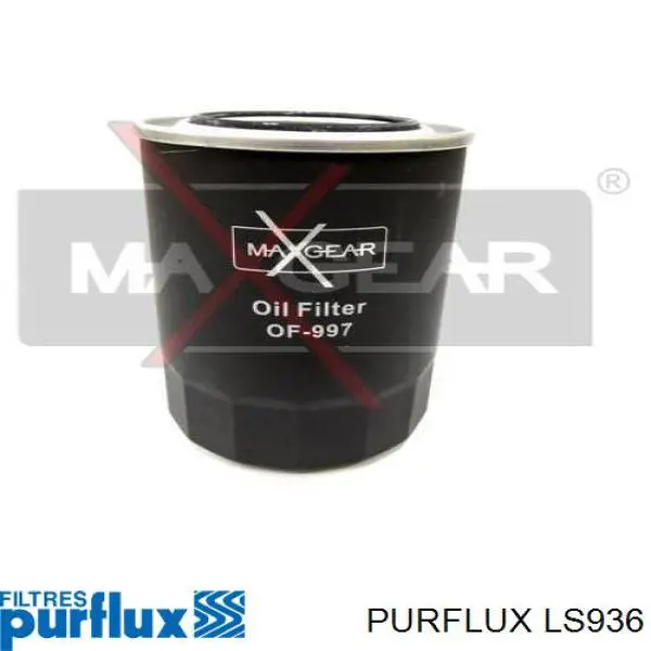 LS936 Purflux фільтр масляний