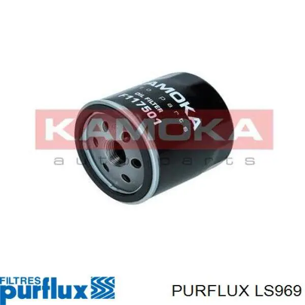 Масляний фільтр двигуна Purflux LS969 ціна, від 5.27 USD