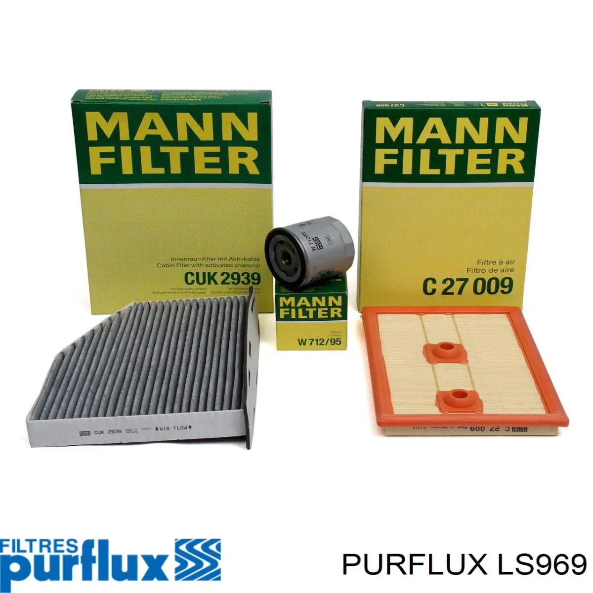 Купити LS969 Purflux Фільтр очищення масла відцентровий