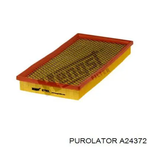 A24372 Purolator Повітряний фільтр двигуна