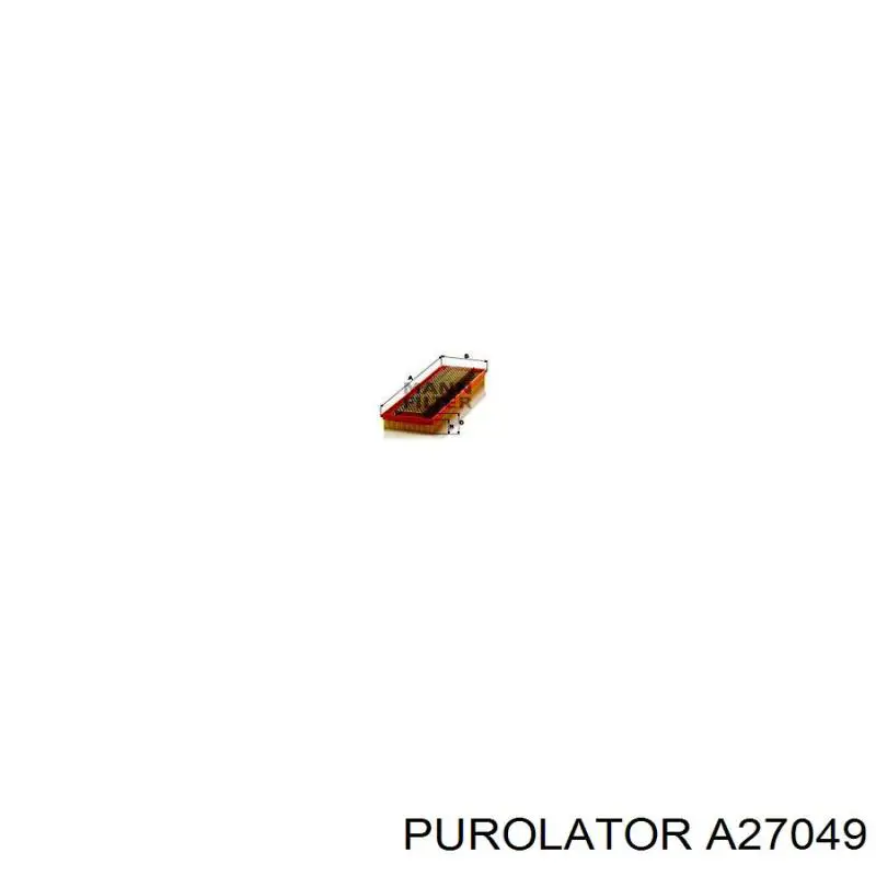Повітряний фільтр A0020949404 Mercedes