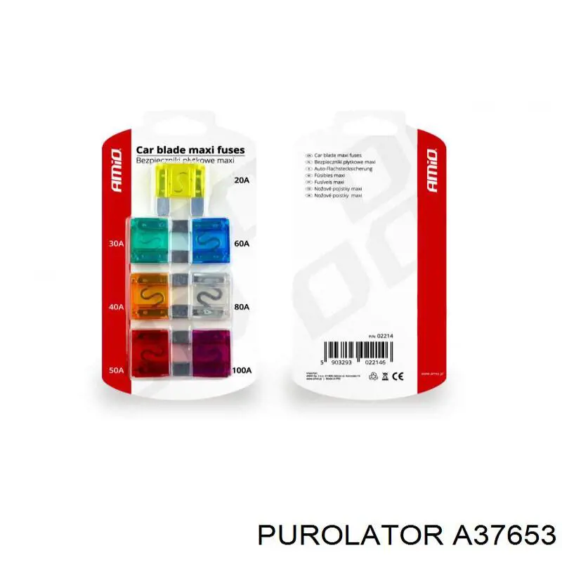 Купити A37653 Purolator Автомобільний фільтр повітря