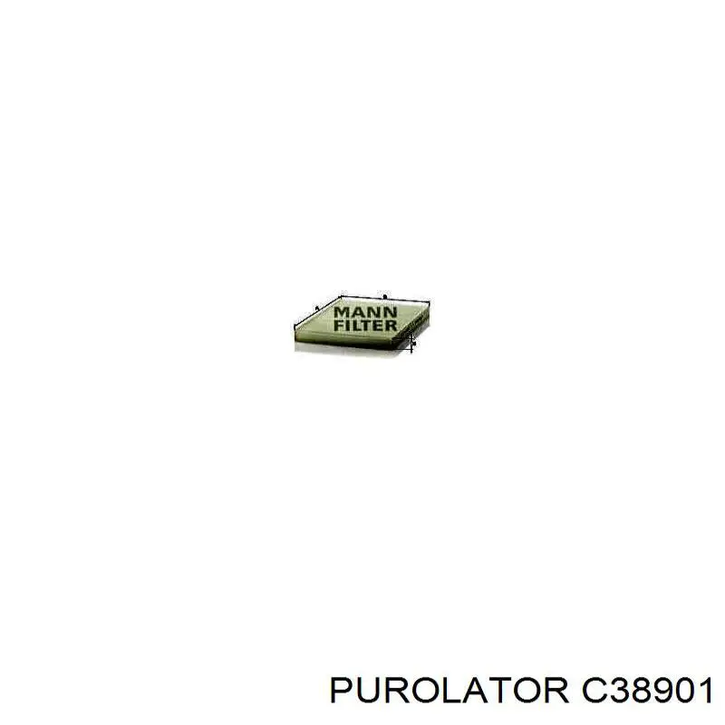 Фільтр повітряний обігрівача Purolator C38901 ціна, від 4.80 USD