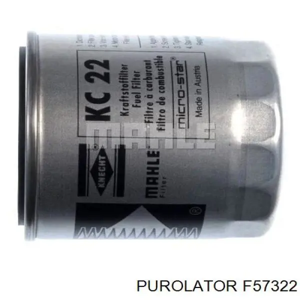Фільтр тонкого очищення палива Purolator F57322 ціна, від 5.51 USD