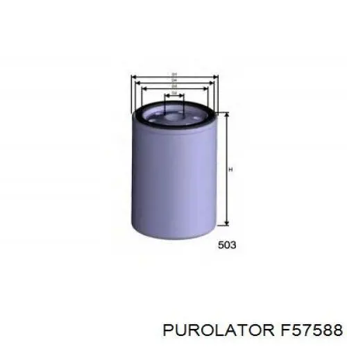 Фільтр паливний F57588 Purolator