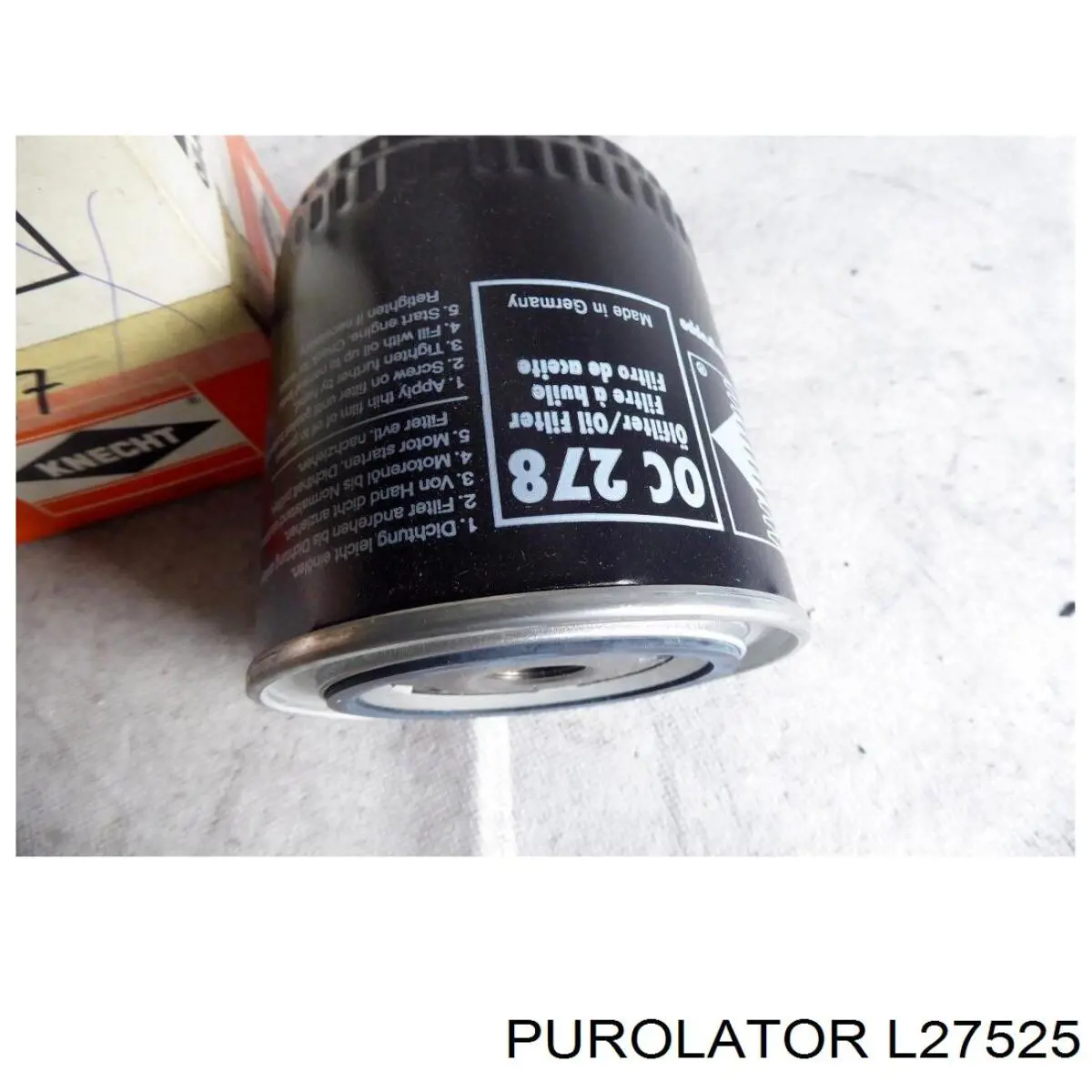 L27525 Purolator фільтр масляний